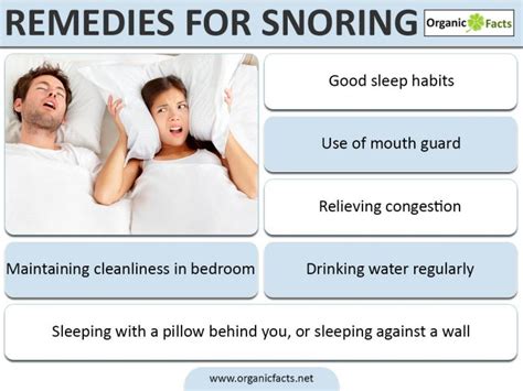 8 Surprising Home Remedies for Snoring | Organic Facts