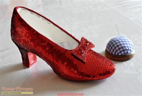 The Wizard of Oz Replica Ruby Slippers replica movie costume