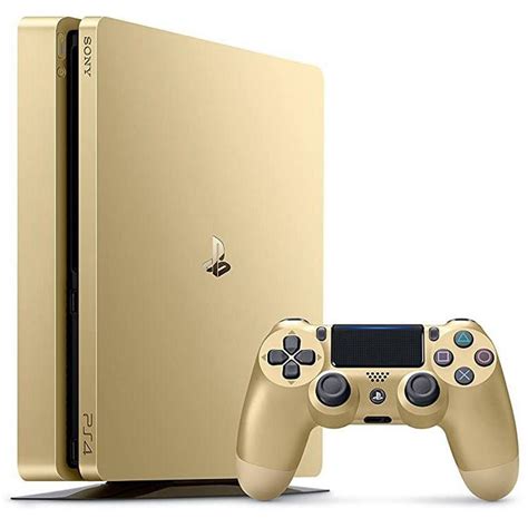 PlayStation 4 Slim Gold 1TB GameStop Premium Refurbished | GameStop