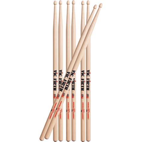 Vic Firth Buy 3 Pairs of 7A Drumsticks, Get 1 Free | Guitar Center