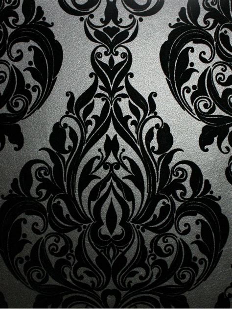 Black Floral Vintage Wallpapers - Wallpaper Cave