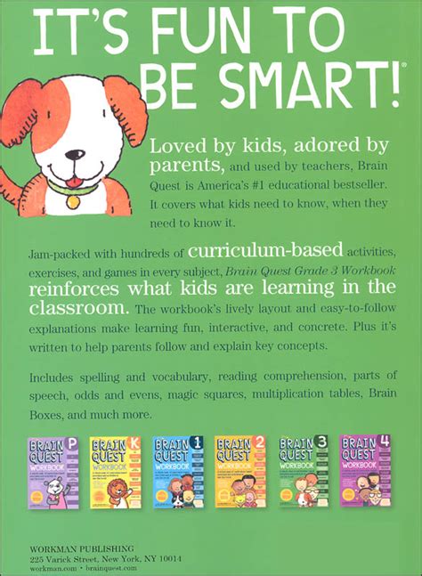 Brain Quest Workbook Grade 3 | Workman Publishing Company | 9780761149163