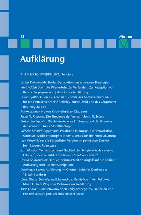 Aufklärung: Religion im Zeitalter der Aufklärung ebook | Weltbild.de