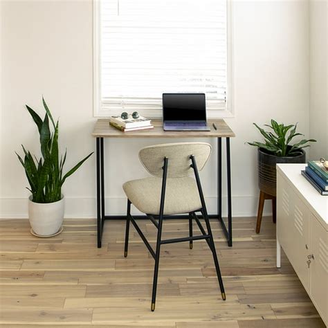 Small 36" Rustic Natural Home Office Folding Computer Desk - Laptop Desk - Walmart.com - Walmart.com