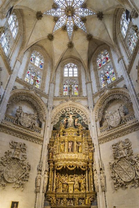 Burgos cathedral stock image. Image of masonry, religious - 58489105