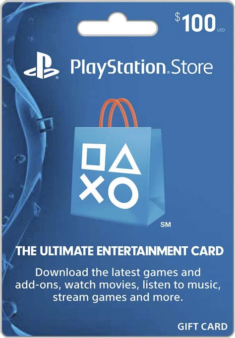 Sony $100 PlayStation Store Gift Card PSN - $100 - Best Buy