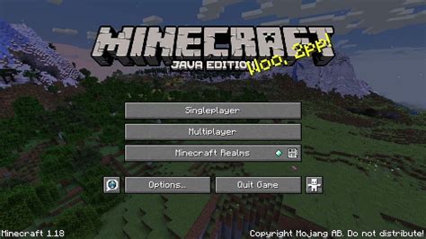 Minecraft player beautifully reanimates the title screen in-game