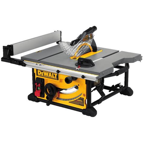 DeWalt DWE7491RS Jobsite Table Saw with Rolling Stand (10" Blade) | FisherTools.com