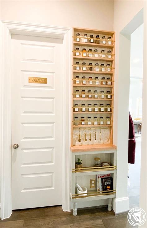 Diy Wall Spice Rack