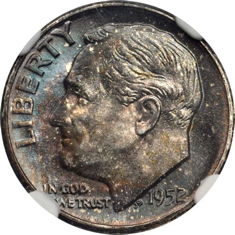 Value of 1952 Dime | Sell and Auction, Rare Coin Buyers