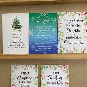 Christmas Card for Daughter, Daughter Xmas Card, Christmas Daughter ...