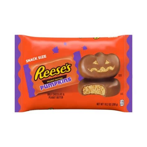 REESE'S Pumpkins Milk Chocolate Peanut Butter Halloween Candy, 10.2 oz - Food 4 Less