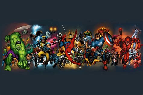 Marvel and DC Wallpaper - WallpaperSafari