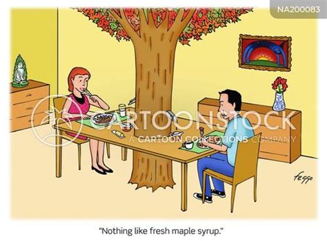 Maple Syrup Cartoons and Comics - funny pictures from CartoonStock