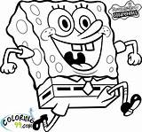 Coloring Pages Printable Spongebob sketch template