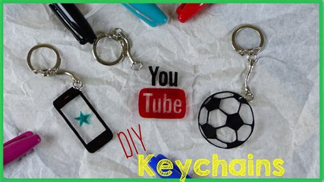 DIY Crafts: How To Make A Keychain - YouTube