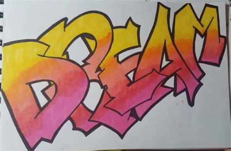 How to Draw Graffiti Style Letters for Beginners - Art by Ro | Graffiti drawing, Graffiti ...