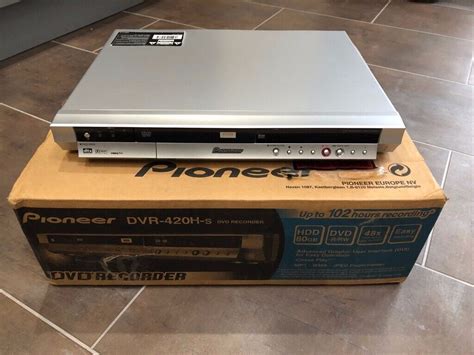 Pioneer DVR-420H HDD/DVD recorder with aprox. 90 blank dvd discs | in ...