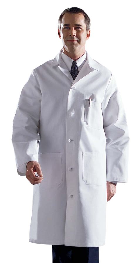 Men's Premium Full Length Lab Coat - BH Medwear