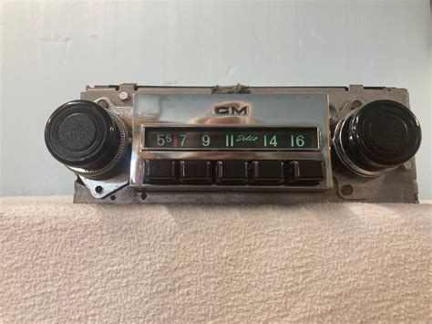 1968-72 GMC truck AM radio with Bluetooth And Aux input | Antique, Retro, Vintage Tube Radios ...