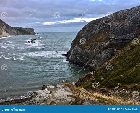 Durdle Door Beach with a Rocks. Stock Image - Image of wareham ...