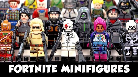 Fortnite Unofficial LEGO Minifigures - YouTube