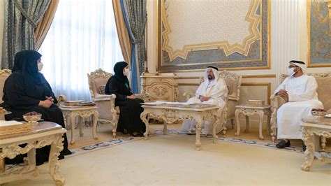 Sharjah Ruler receives Minister of Community Development