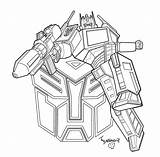 Free Printable Transformers Coloring Pages For Kids sketch template