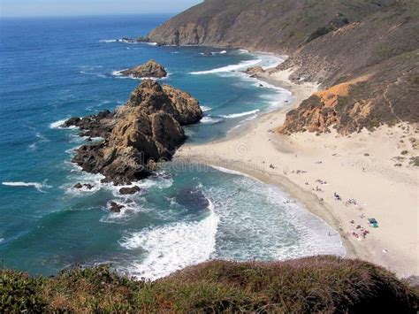 Big Sur Beach stock photo. Image of water, ocean, rocks - 2958796