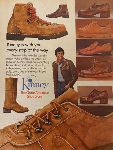 Kinney Shoes, Full Page Vintage Print Ad | eBay