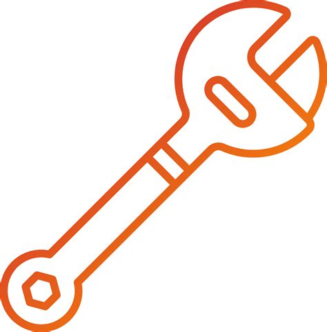 Wrench Icon Style 21725585 Vector Art at Vecteezy