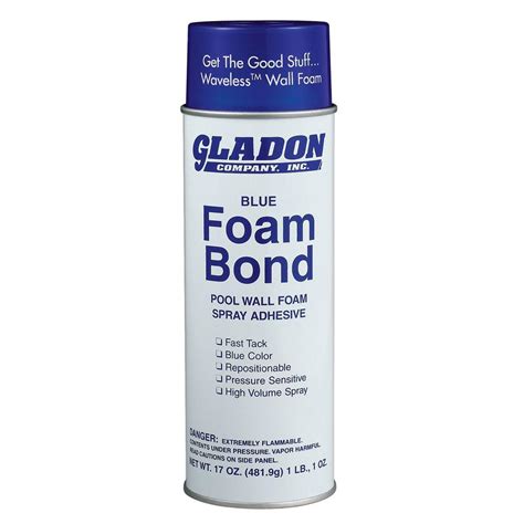 Gladon 17 oz. Spray Adhesive for Pool Wall Foam-NL106 - The Home Depot