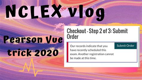 NCLEX vlog + Pearson Vue trick 2020 // get ready with me - YouTube