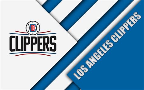 Download Basketball NBA Logo Los Angeles Clippers Sports 4k Ultra HD Wallpaper