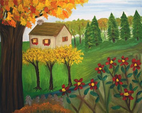 “Autumn Cottage” – inspired