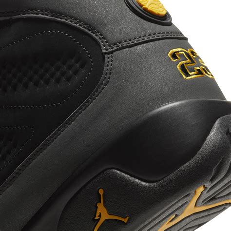 Nike Air Jordan 9 "University Gold" - BLACK/UNIV GOLD-DK CHARCOAL | Subtype