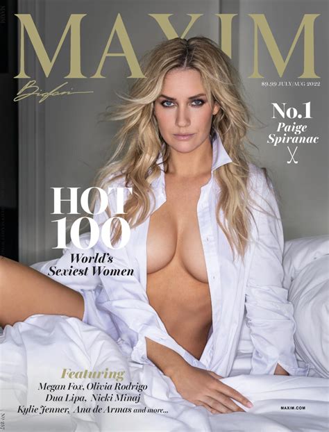 Paige Spiranac Reveals 'Huge' Career Change After Maxim Hot 100 Cover - Maxim