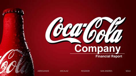 SOLUTION: Coca cola financial statements analysis - Studypool