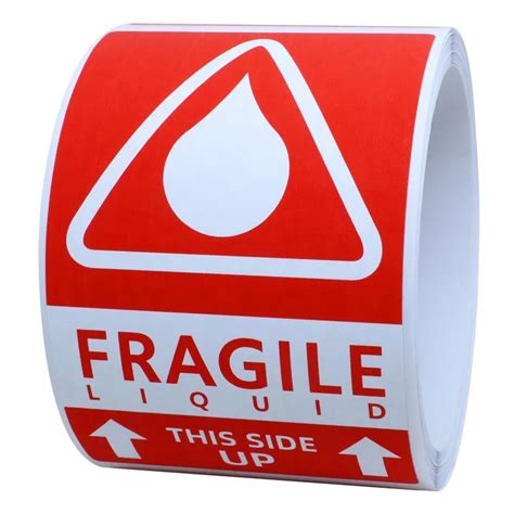 Fragile This Side Up Sticker | canoeracing.org.uk