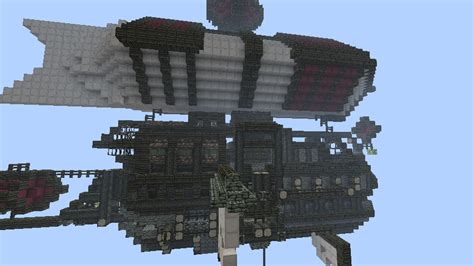 Minecraft Airship Schematic