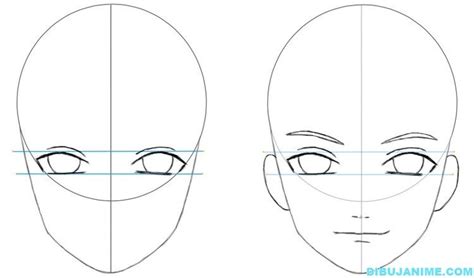 how to draw an anime character's face in 3 easy steps step by step