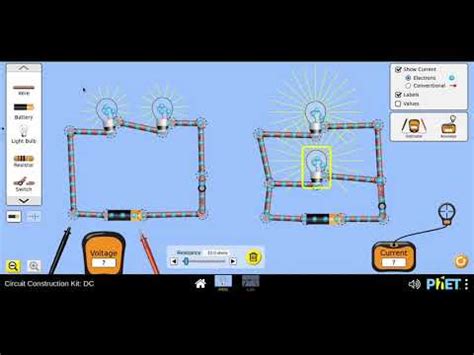 DC Circuit Construction Virtual Lab| [18 Mar 2021] - Simulation Chat - ChatShaala