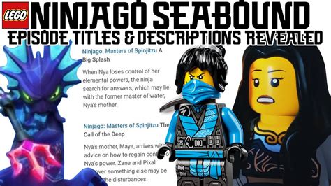 LEGO Ninjago Seabound Episode Titles & Descriptions Revealed! - YouTube