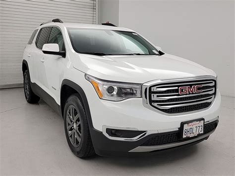 Used GMC Acadia White Exterior for Sale