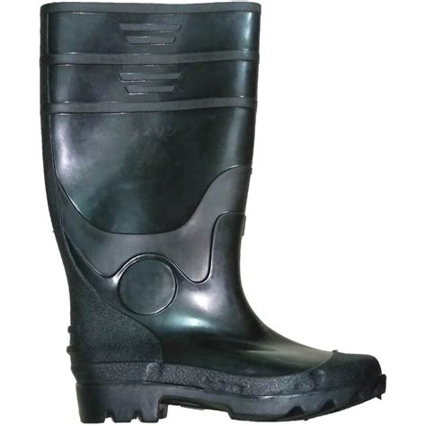 Meisons rubber boots rain boots no steel toe black color xde | Shopee ...