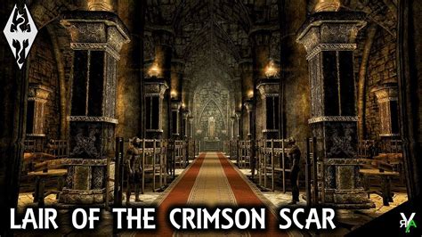 LAIR OF THE CRIMSON SCAR: Vampire Player Home!!- Xbox Modded Skyrim Mod Showcase - YouTube