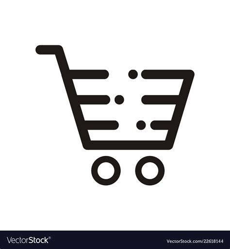 Shop basket logo Royalty Free Vector Image - VectorStock