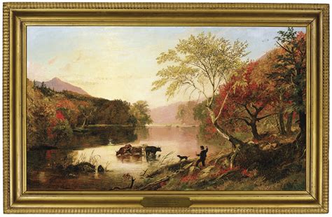 Jasper Francis Cropsey (1823-1900) , Autumn on the Hudson River | Christie's