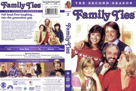 Family Ties Season Two - TV DVD Scanned Covers - Family Ties S2 Cover ...