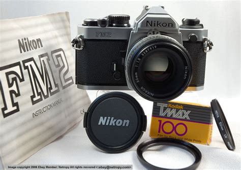 Nikon FM2(n) - Instruction Manual Index Page